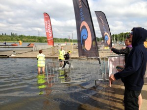 Sam Exiting the swim IMG_0472