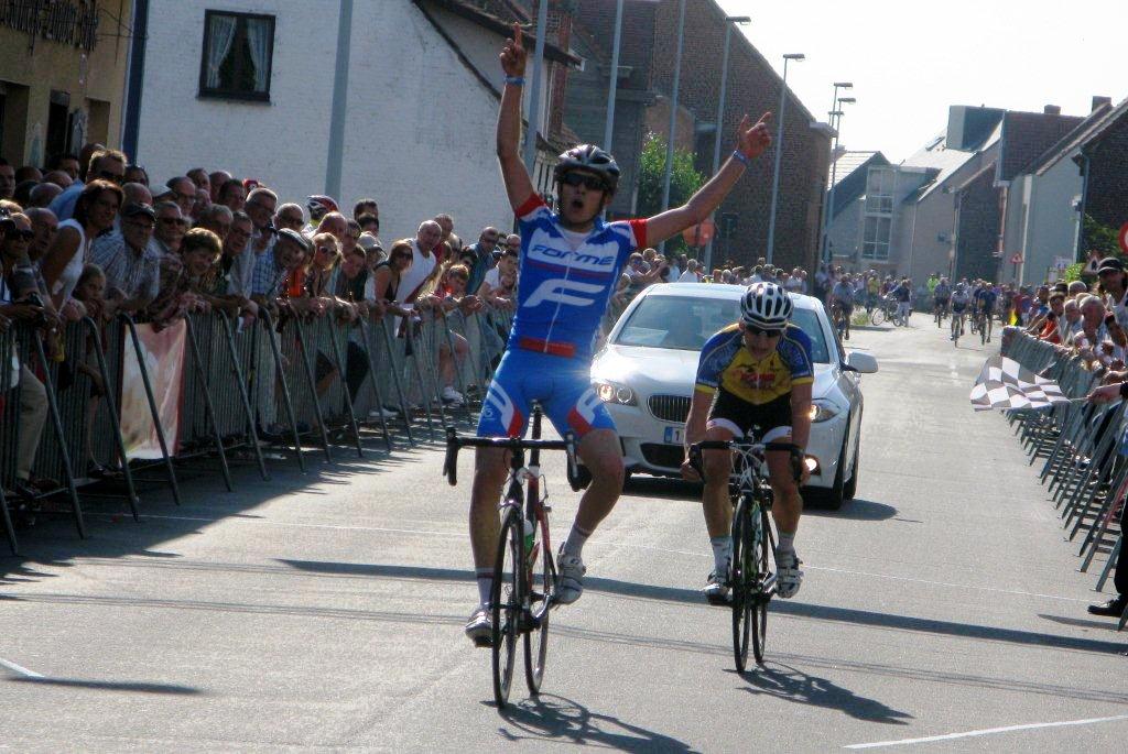 James winning in Belgium
