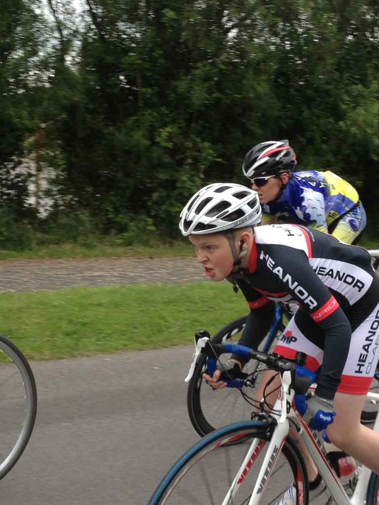 Tom with race face
